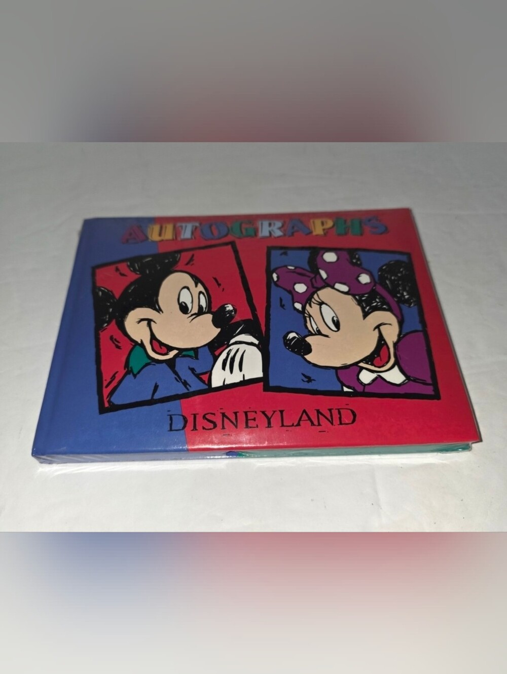 Vintage Walt Disney World Autograph Book 90s Sealed New Old Stock Collectable